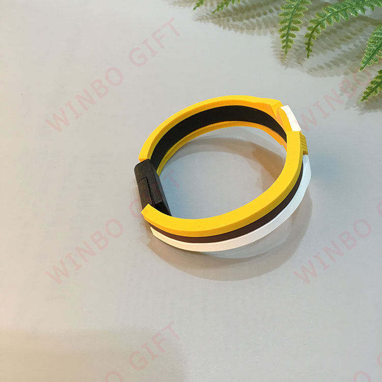 usb充電數據線硅膠手環