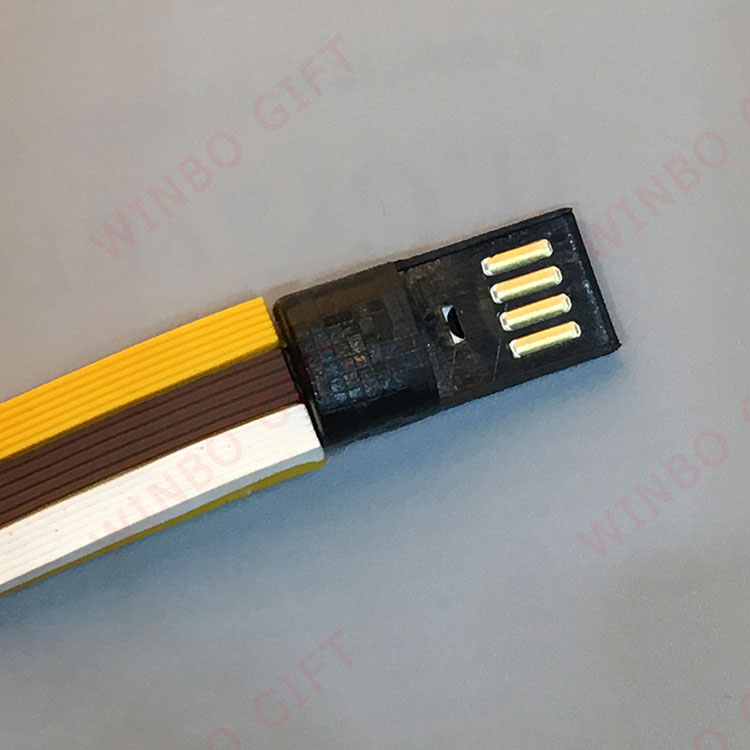 usb充電數據線硅膠手環