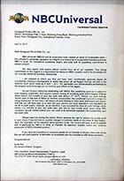 NBCUniversal環球影視驗廠認證手環廠家